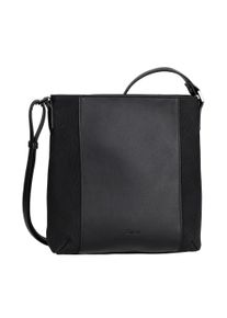 Umh&auml;ngetasche Gabor "Wanda", Damen, Gr. B/H/T: 25cm x 26,5cm x 9cm, schwarz, Polyurethan, Taschen Umh&auml;ngetasche, aus leicht genarbtem Lederimitat mit Schlangenstruktur und Ziern&auml;hten