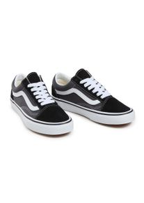 Sneaker Vans "Old Skool", M&auml;dchen, Gr. 38, o79, asphalt, schwarz, Leder, Textil, Schuhe Sneaker, f&uuml;r Kinder und Jugendliche