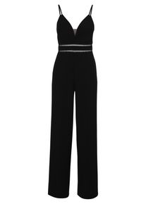 Jumpsuit Vera Mont "Jumpsuit mit Cut-Outs", Damen, Gr. 36, EURO, schwarz, Obermaterial: 100% Polyester PES., Overalls Jumpsuit