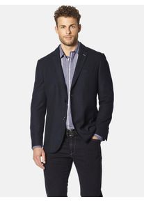 Jerseysakko Babista "Sakko MEOSEZZI", Herren, Gr. 60, blau (dunkelblau), Obermaterial: 70% Polyester PES. 13% Baumwolle CO. 10% Viskose CV. 7% Wolle mw., Sakkos Jerseysakko