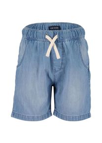 Jeansbermudas Blue Seven, Jungen, Gr. 134, N-Gr, hl blau, Denim/Jeans, Obermaterial: 100% Baumwolle, Abriebeffekte, unifarben, Basic kniefrei, Jeans Jeansbermudas