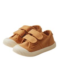 Krabbelschuh Sterntaler "Sneaker uni", Jungen, Gr. 24, braun (hellbraun), Obermaterial: 100% Baumwolle CO., Schuhe Krabbelschuh