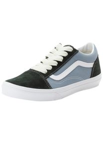 Sneaker Vans "Old Skool", M&auml;dchen, Gr. 34,5, 2, tone gr&uuml;n, blau, Leder, Schuhe Sneaker, f&uuml;r Kinder und Jugendliche