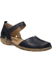 Sandale Josef Seibel "Rosalie 42, schwarz", Damen, Gr. 38, schwarz, Obermaterial: 100% Rindsleder Leather cow., Schuhe Sandale