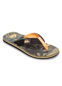 Sandale Quiksilver "Molokai Layback", Herren, Gr. 9(42), grape leaf tropicamo, Obermaterial:Obermaterial: Textil (Walkfrottier), Futter: Textil, Au&szlig;ensohle: Schwammgummi;, Schuhe Sandale