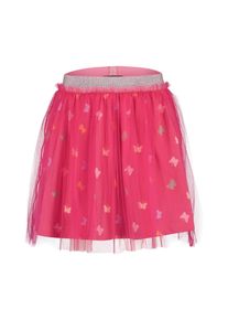 T&uuml;llrock Blue Seven, M&auml;dchen, Gr. 128, pink, Jersey, Obermaterial: 100% Baumwolle, bedruckt, Basic knieumspielend, R&ouml;cke T&uuml;llrock, in Midi-L&auml;nge