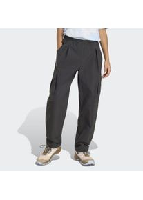 Outdoorhose adidas terrex "XPLORIC CLIMA365", Damen, Gr. XL, N-Gr, schwarz, normal, gr., Obermaterial: 93% Polyamid, 7% Elasthan, Hosen Outdoorhose