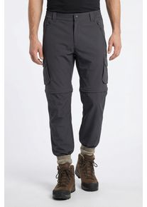 Zip-off-Hose CMP, Herren, Gr. 46, N-Gr, antracite, Obermaterial: 90% Polyamid, 10% Elasthan, Hosen Zip-off-Hose, f&uuml;r Outdoor-Aktivit&auml;ten und Bergwanderungen, mit UPF 30