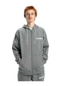 Sweatshirt DC Shoes "Baseline", Herren, Gr. S, dunkelgrau heather, Obermaterial: 50% Walkfrottier, 25% Walkfrottier, 25% recyceltem Microfaser;, Sweatshirts Sweatshirt