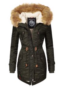 Wintermantel Navahoo "Wintermantel La Viva", Damen, Gr. L, gr&uuml;n, Obermaterial: 100% Nylon NY. Obermaterial: Futter: 100% Polyester PES. 100% Polyester PES., M&auml;ntel Wintermantel
