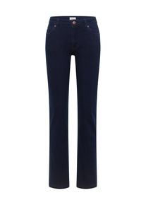 Straight-Jeans Mustang "Damen Style Crosby Relaxed Straight", Damen, Gr. 33, L&auml;nge 32, 841 dunkelblau, 99% Baumwolle, 1% Elasthan, unifarben, straight fit, Jeans Straight-Jeans