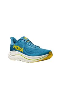 Laufschuh Hoka One One "CLIFTON 10", Herren, Gr. 46, alpine blau, foggy night, Synthetik, Textil, mehrfarbig, Schuhe Laufschuh