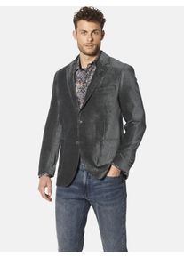 Cordsakko Babista "Sakko OMEGILI", Herren, Gr. 60, grau, Obermaterial: 97% Polyester COOLMAX PES(Coolmax). 3% Elasthan EL., Sakkos Cordsakko