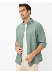 Brax Herren Hemd Style HAROLD thyme, gr&uuml;n, Gr. XL
