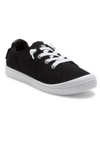 Sneaker Roxy "Bayshore Plus", Damen, Gr. 9(40), schwarz, Obermaterial:Obermaterial: 98, 95% Walkfrottier / 1, 05% Metall, Futter: 100% Textil, Laufsohle: 100% TPR;, Schuhe Sneaker