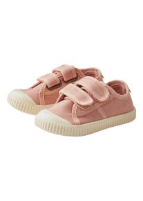 Krabbelschuh Sterntaler "Sneaker uni", Jungen, Gr. 25, rosa (mattrosa), Obermaterial: 100% Baumwolle CO., Schuhe Krabbelschuh