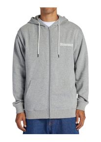 Sweatshirt DC Shoes "Baseline", Herren, Gr. XL, grau (medium grau heather), Obermaterial: 50% Walkfrottier, 25% Walkfrottier, 25% recyceltem Microfaser;, Sweatshirts Sweatshirt
