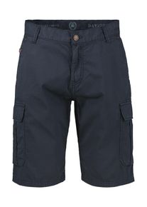 Cargobermudas Lerros, Damen, Gr. 30, N-Gr, blau night, Web, Obermaterial: 100% Baumwolle, unifarben, normal knielang, Hosen Cargobermudas, mit seitlichen Taschen
