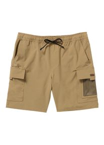 Shorts Billabong "Surftrek Cargo Hybrid", Herren, Gr. L, beige (gravel), Obermaterial:90% Microfaser, 10% Elasthan;, Hosen Shorts