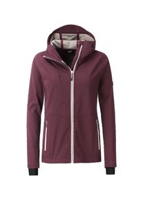 Softshelljacke LPO "Lia WMN", Damen, Gr. 36 (S), grape wine, 100% Polyester, Jacken Softshelljacke, auch in Gro&szlig;en Gr&ouml;&szlig;en erh&auml;ltlich