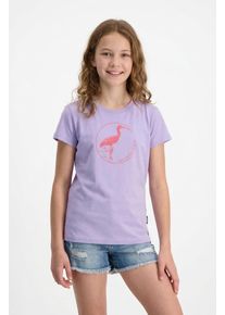 T-Shirt Icepeak "LEADVILLE JR", M&auml;dchen, Gr. 152, lila, Obermaterial: 100% Baumwolle, Shirts T-Shirt, f&uuml;r Kinder und Jugendliche, sportlicher Stil