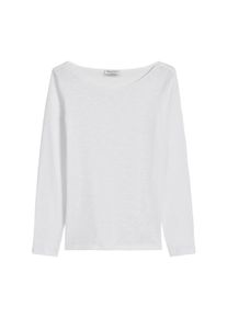 Marc O'Polo Longsleeve MARC O'POLO "Longsleeve T-Shirt longsleeve 1er Pack", Damen, Gr. M, wei&szlig;, Obermaterial: 100% Baumwolle CO., Shirts Longsleeve