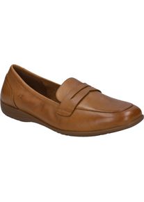 Ballerina Josef Seibel "Fenja 22, camel", Damen, Gr. 42, braun (camel), Obermaterial: 100% Rindsleder Leather cow., Schuhe Ballerina