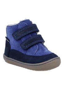 Lauflernschuh Richter "Maxi WMS: Mittel", M&auml;dchen, Gr. 22, blau (blau, navy), Nubukleder, Schuhe Lauflernschuh, Winterschuh mit WMS und Warmfutter, Gr&ouml;&szlig;enschablone zum Download