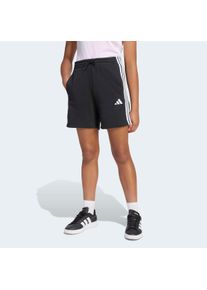 Shorts adidas Sportswear "ESSENTIALS", Jungen, Gr. 152, N-Gr, schwarz, wei&szlig;,, Obermaterial: 55% Baumwolle, 36% Polyester, 9% Viskose, Hosen Shorts