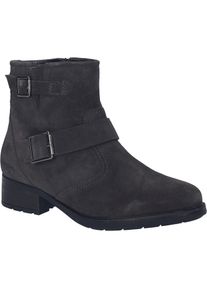 Stiefelette Josef Seibel "Kate 21, titan", Damen, Gr. 44, grau (titan), Obermaterial: 100% Rindsleder Leather cow., Schuhe Stiefelette