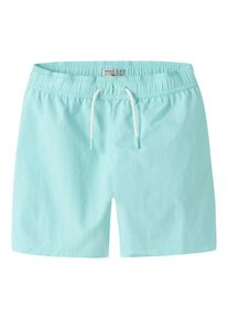 Badeshorts name it "NKMZAKRON SWIM SHORTS", Kinder, Gr. 140, N-Gr, limpet shell, Web, Polyamid, unifarben, Badehosen Badeshorts