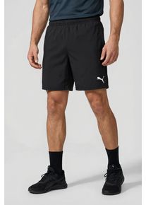 Trainingsshorts Puma "TEAMRISE TRAINING SHORTS", Herren, Gr. XXL, N-Gr, schwarz-wei&szlig; (Puma schwarz, Puma wei&szlig;), Interlock, Obermaterial: 100% Polyester, unifarben, regular fit normal, Hosen Trainingsshorts, leistungsstarke Materialien, Regular Fit, sportlicher Stil