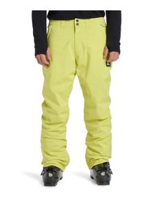 Snowboardhose Quiksilver "Estate", Herren, Gr. XL, gelb plum, Obermaterial: 100% Microfaser;, Hosen Snowboardhose