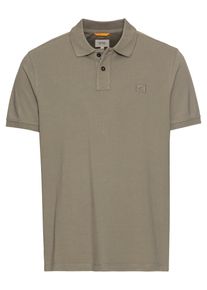 Poloshirt Camel Active, Herren, Gr. XL, khaki, Piqu&eacute;, Obermaterial: 100% Baumwolle, unifarben, normal h&uuml;ftbedeckend, Rundhals, Shirts Poloshirt, mit Logo-Stickerei