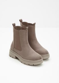 bonprix Chelsea-Boots mit Profilsohle, braun, Gr.40, Zeitloser Chelsea Boot mit profilierter Sohle