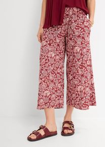 bonprix Culotte aus griffigem Popeline, rot, Gr.36, Mit Komfortbund, 72% Baumwolle