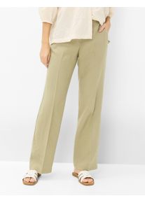 Brax Damen Palazzohose Style MAINE FADED KHAKI Gr&uuml;n Khaki, gr&uuml;n - khaki, Gr. 34