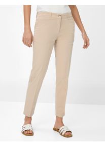 Brax Damen Chino Style MARON S ALMOND, Beige, Gr. 34