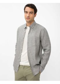 Brax Herren Hemd Style DANIEL thyme Gr&uuml;n Khaki, gr&uuml;n - khaki, Gr. L