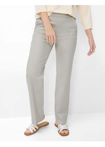 Raphaela by Brax Damen Marlenehose Style LILLYTH FLARED, hellbeige, Gr. 42K