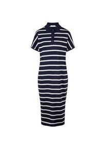 Polo-Strickkleid Peter Hahn blau, 50