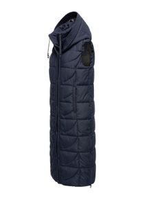Steppweste Navahoo "Steppweste Brezelchen", Damen, Gr. L, blau (navy), Obermaterial: 100% Polyester PES. Futter: 100% Polyester PES. 100% Polyester PES., Westen Steppweste