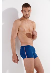 Badepants HOM "Nautical cup", Herren, Gr. S, N-Gr, blau (navy), Microfaser, Obermaterial: 80% Polyamid, 20% Elasthan. Futter: 73% Polyamid, 27% Elasthan, Badehosen Badepants, elastisch, Kordelzug