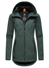 Winterjacke Ragwear "Winterjacke Zuzka Winter", Damen, Gr. S, gr&uuml;n (dunkelgr&uuml;n23), Obermaterial: 100% Polyester PES. Obermaterial: Futter: 100% Polyester PES. 100% Polyester PES., Jacken Winterjacke
