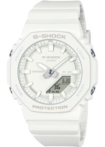 Chronograph Casio G-SHOCK, wei&szlig; (wei&szlig;, wei&szlig;), Armbanduhren, Damen, Chronograph, Quarzuhr, Armbanduhr, Damenuhr, Herrenuhr, Stoppfunktion, Resinband