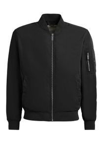 Bomberjacke Khujo "Bomberjacke Tawas", Damen, Gr. L, schwarz, Obermaterial: 70% Baumwolle CO. 30% Nylon NY. Obermaterial: Futter: 100% Polyester PES., l&auml;ssig geschnitten, hoch geschlossener Ausschnitt, Rippstrickb&uuml;ndchen, Jacken Bomberjacke, L&auml;ssige Herren &Uuml;bergangsjacke