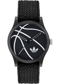 Quarzuhr adidas originals "GAME ONE", schwarz, Armbanduhren, Damen, Quarzuhr, Armbanduhr, Herrenuhr, Damenuhr,Nylonarmband,wasserabweisend bis 5 bar