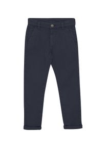 Chinohose Minymo "Chinohose MIPants Twill", M&auml;dchen, Gr. 116, N-Gr, blau (blau nights), Obermaterial: 97% Baumwolle CO. 3% Elasthan EL., Hosen Chinohose