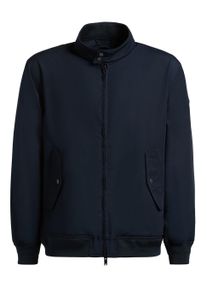 Bomberjacke Khujo "Bomberjacke Agano", Damen, Gr. L, blau (atlantic blau), Obermaterial: 65% Polyester PES. 35% Baumwolle CO. Obermaterial: Futter: 100% Polyester PES., gerade, hoch geschlossener Ausschnitt, eng Rippstrickb&uuml;ndchen, Jacken Bomberjacke, Coole Herren &Uuml;bergangsjacke