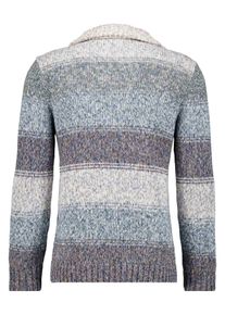 Rundhalspullover Ragman, Herren, Gr. 54, grau, melange, Strick, 100% Baumwolle, Pullover Rundhalspullover